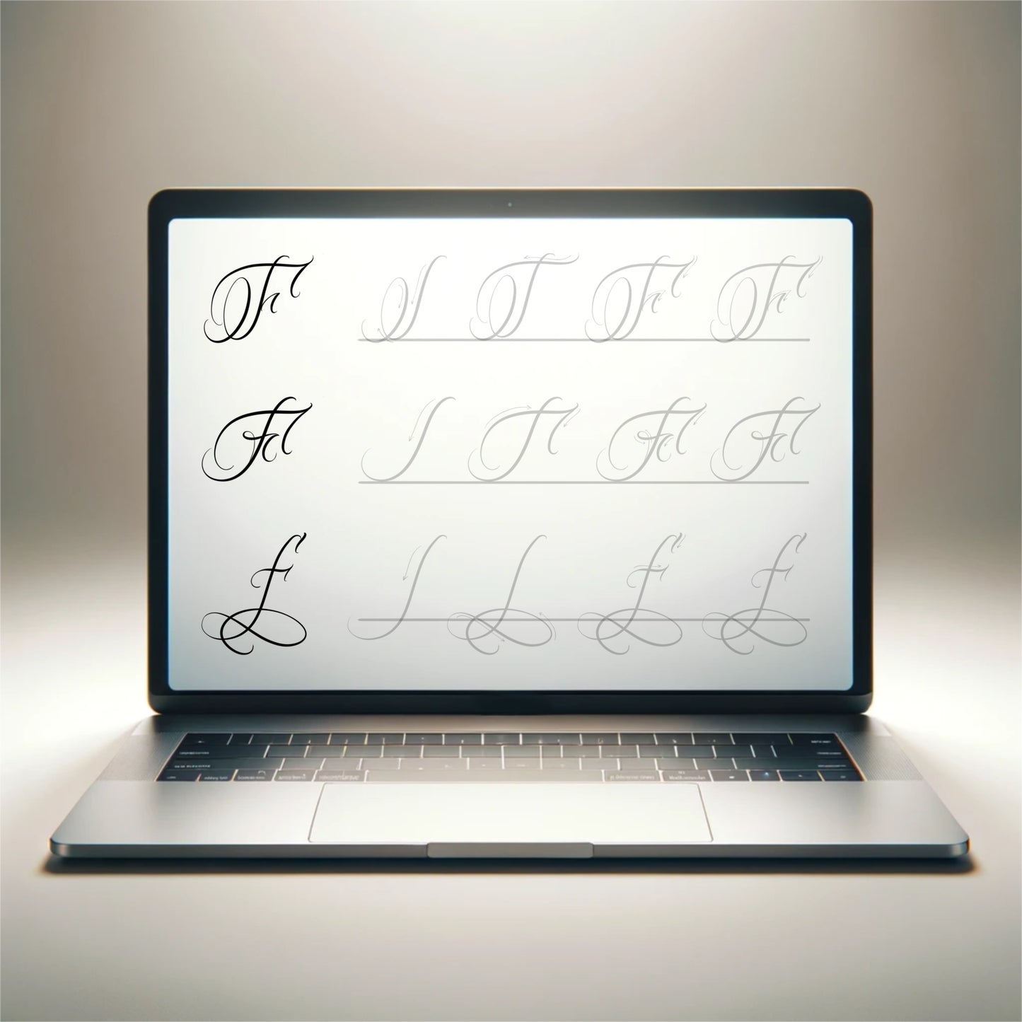 Papers Alphabet Letters training_ Digital Product