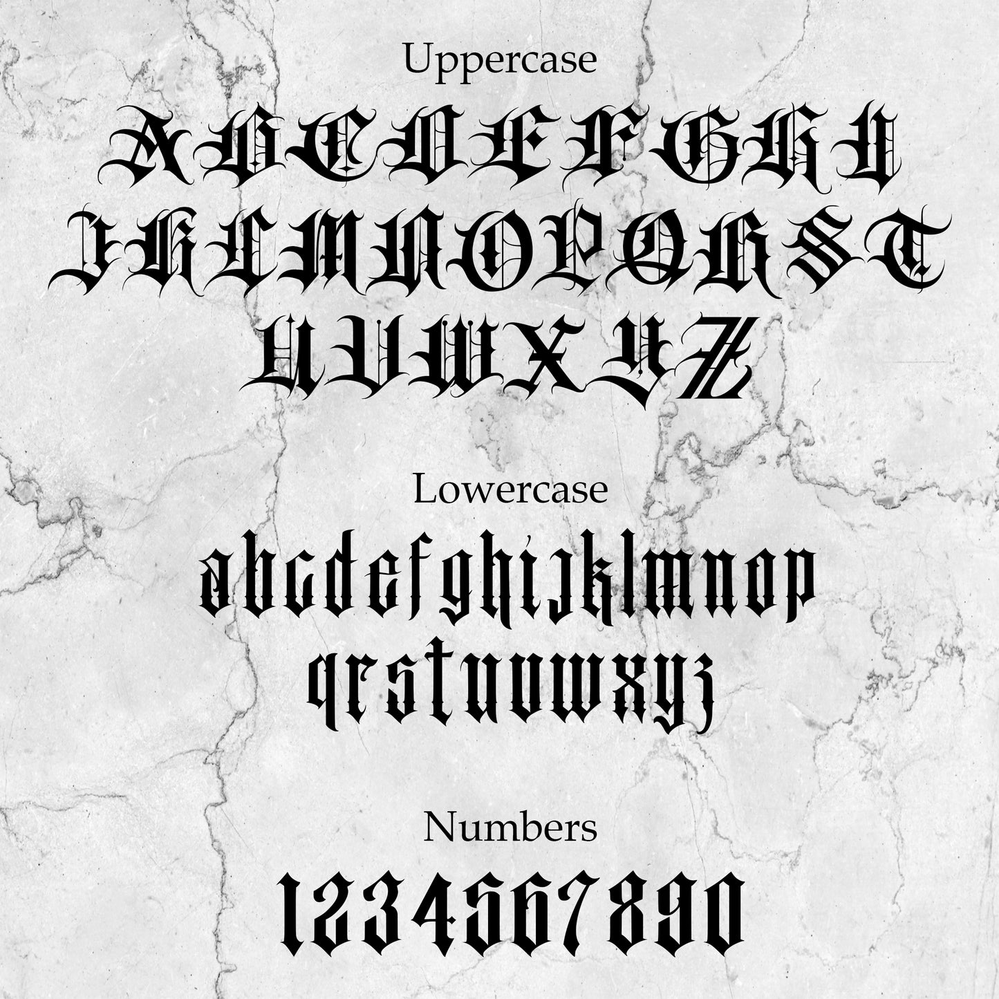 Excellence Gothic _ Font