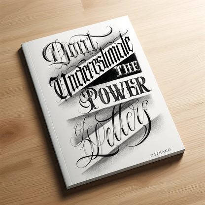 Don't Underestimate the Power of Letters (Softcover Edition)